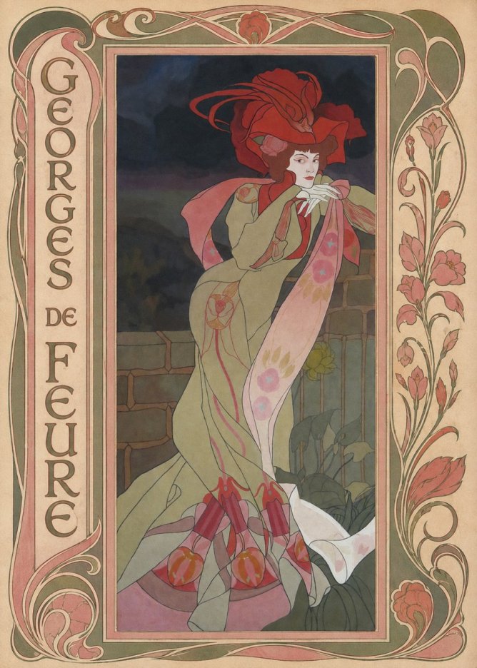 Georges de Feure Georges De Feure I No1 - Plakát