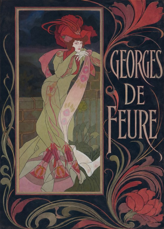 Georges de Feure Georges De Feure I No4 - Plakát