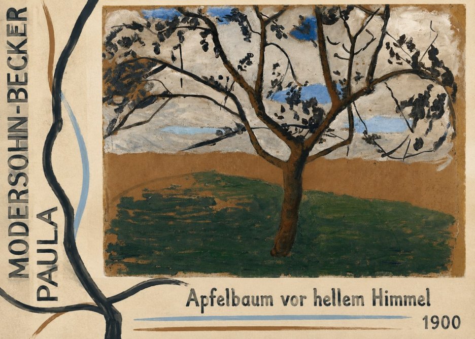 Paula Modersohn-Becker Apfelbaum Vor Hellem Himmel No3 - Plakát