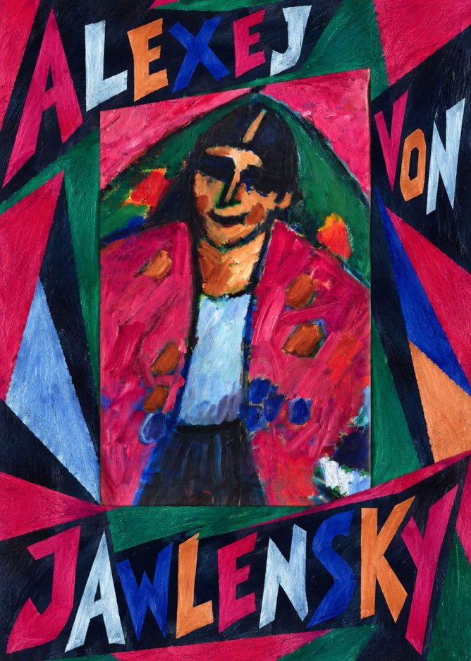 Alexej von Jawlensky Head of a Man No6 - Plakát