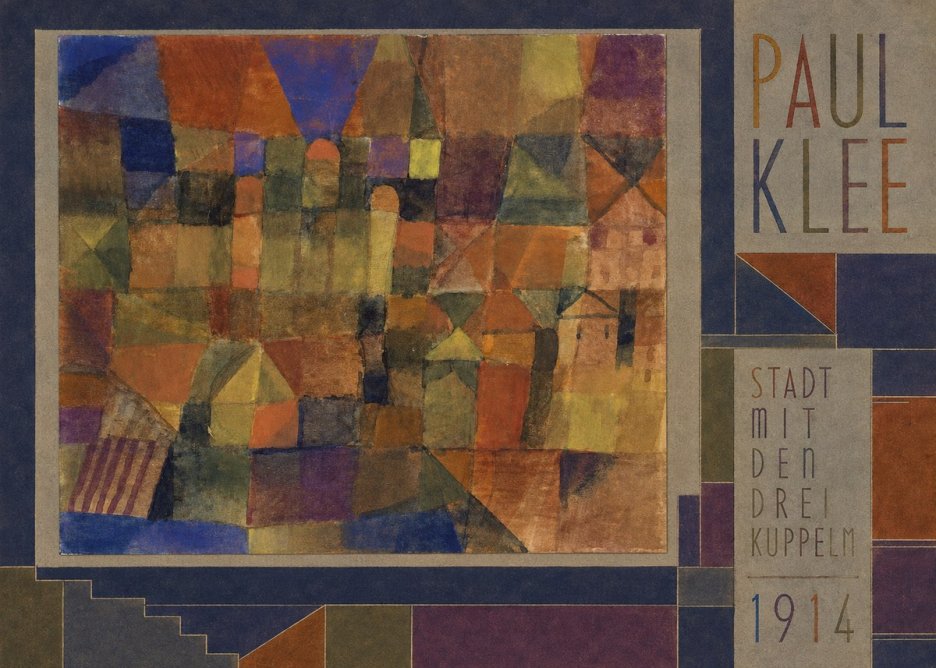 Paul Klee Stadt Mit Den Drei Kuppeln No3 - Plakát