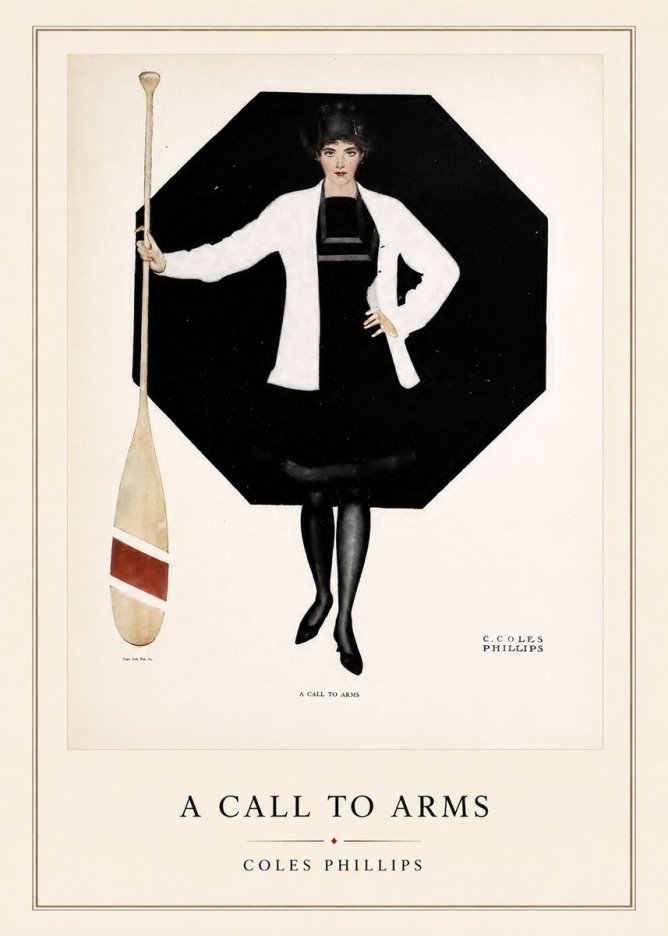 Coles Phillips A Call to Arms No5 - Plakát