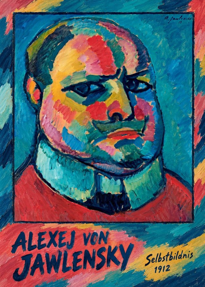 Alexej von Jawlensky Selbstbildnis No4 - Plakát