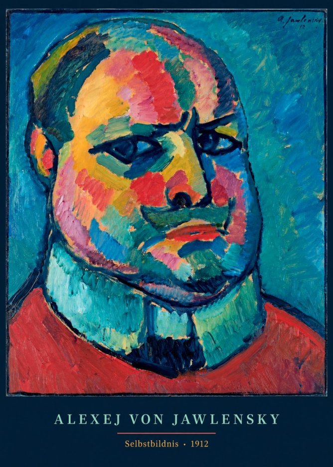 Alexej von Jawlensky Selbstbildnis No6 - Plakát