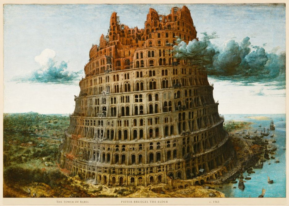 Pieter Bruegel The Tower of Babel III No6 - Plakát