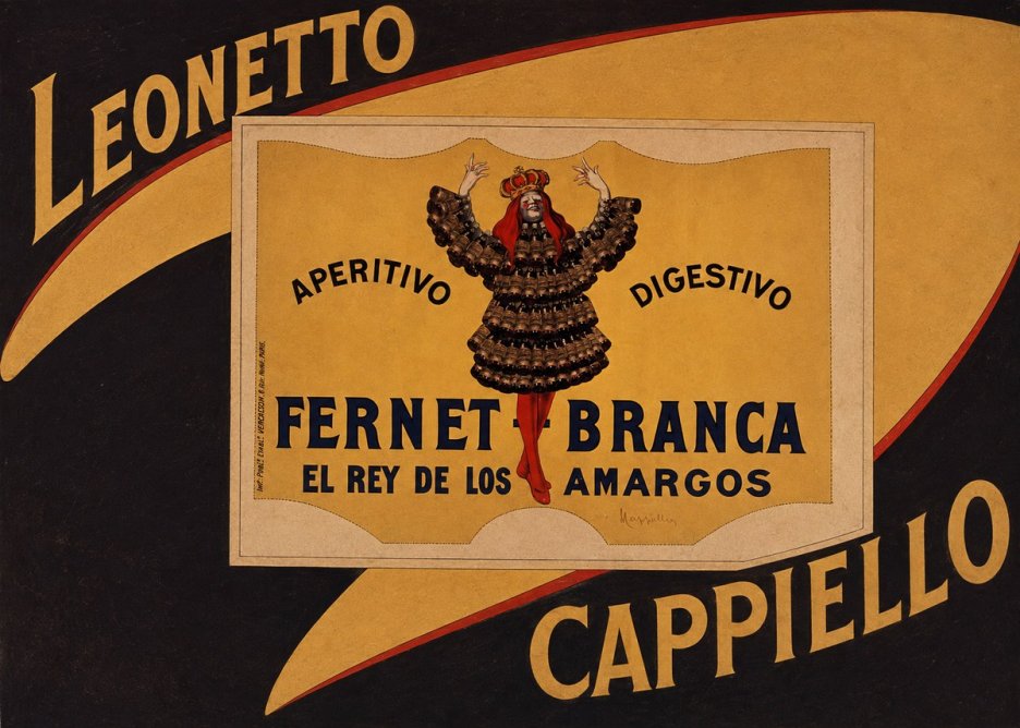Leonetto Cappiello Fernet Branca No2 - Plakát