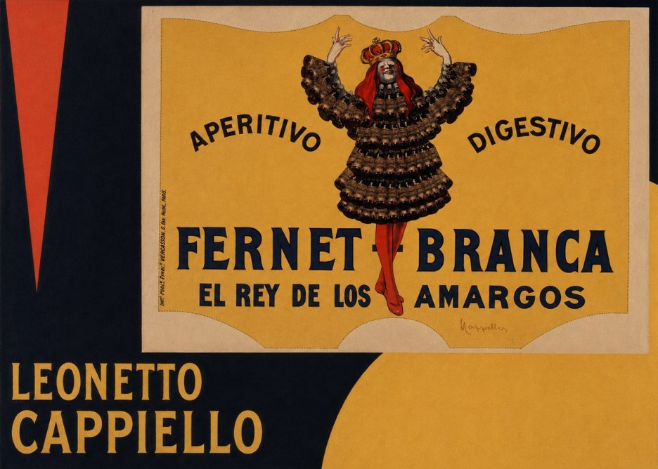 Leonetto Cappiello Fernet Branca No5 - Plakát