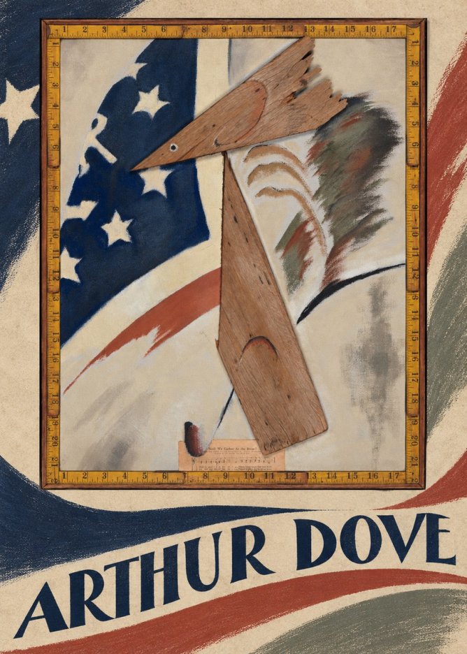 Arthur Dove The Flag No4 - Plakát