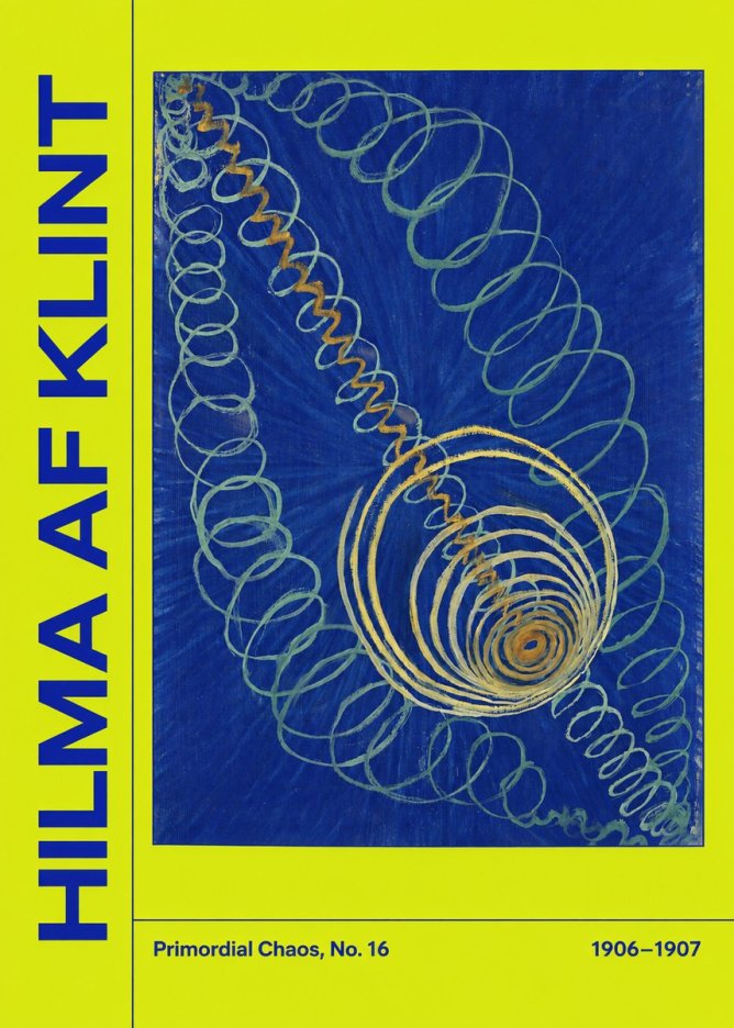 Hilma af Klint Primordial Chaos, No. 16 No2 - Plakát