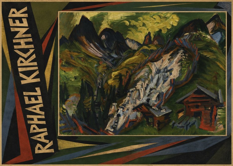 Raphael Kirchner Mountain Landscape I No3 - Plakát
