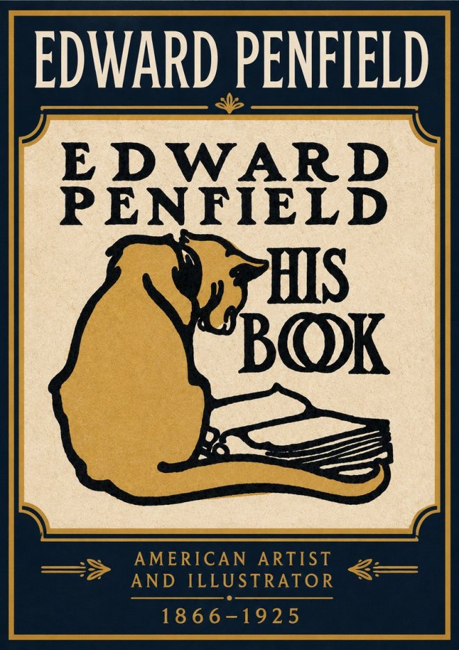 Edward Penfield His Book No3 - Plakát