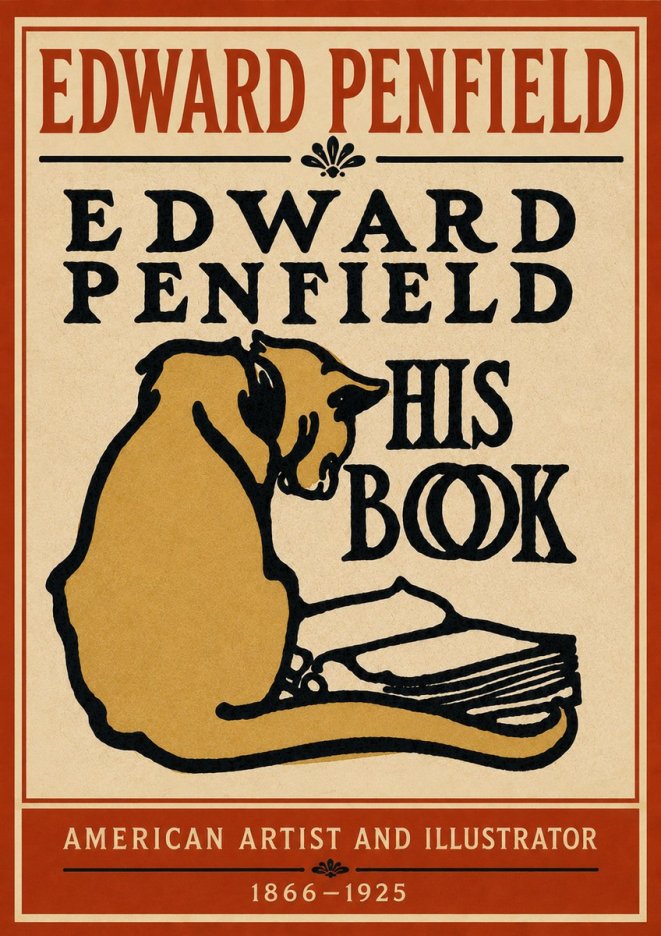 Edward Penfield His Book No4 - Plakát