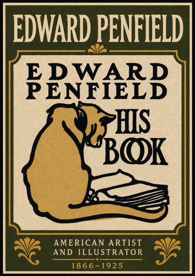 Edward Penfield His Book No5 - Plakát
