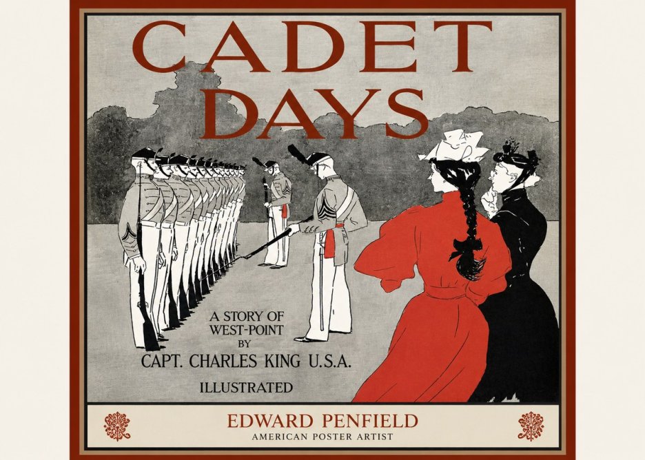 Edward Penfield Cadet Days No1 - Plakát