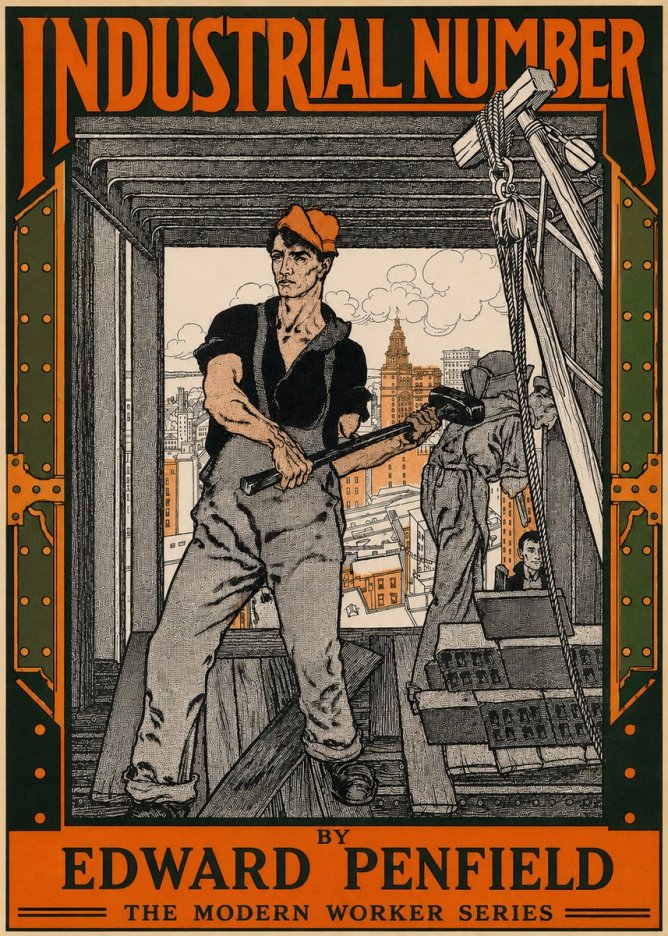 Edward Penfield Industrial Number No3 - Plakát