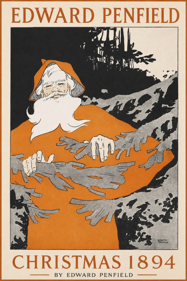 Edward Penfield Christmas 1894 No1 - Plakát