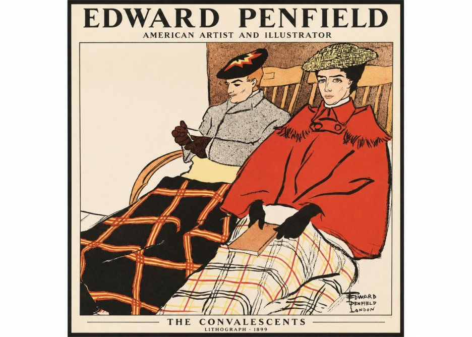 Edward Penfield The Convalescents No1 - Plakát