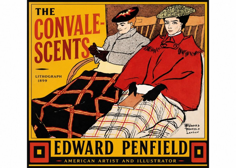 Edward Penfield The Convalescents No3 - Plakát