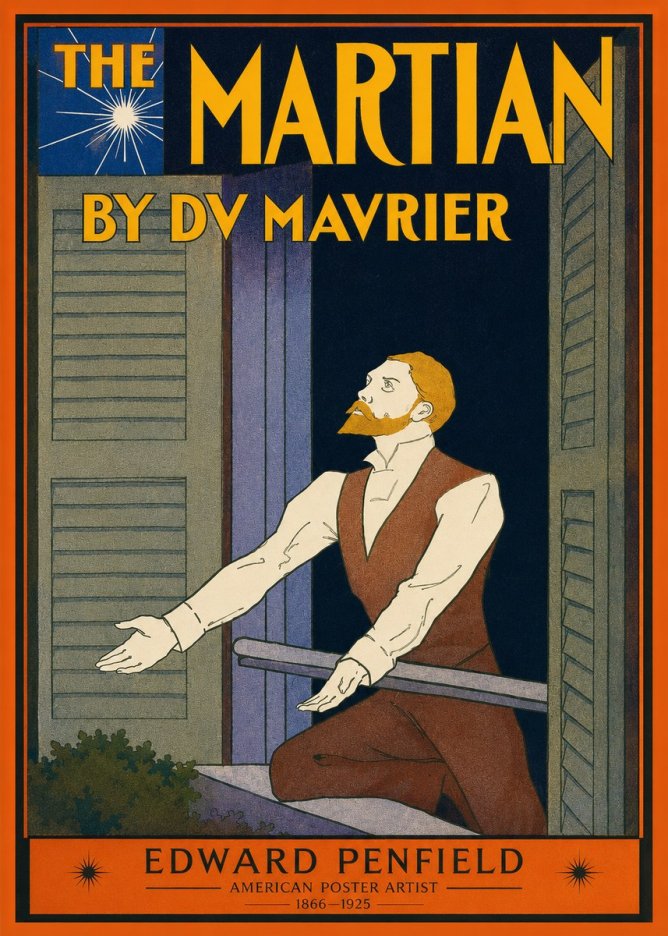 Edward Penfield The Martian by Dv Mavrier No2 - Plakát