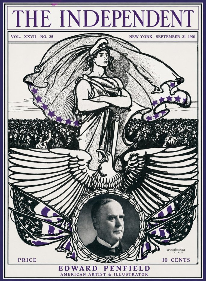 Edward Penfield The Independent No1 - Plakát