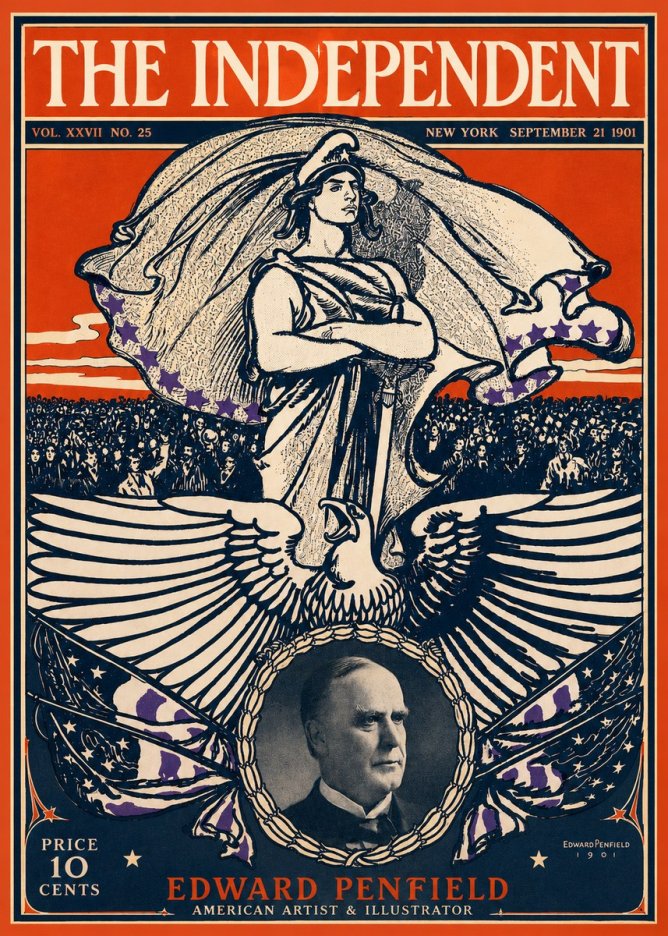 Edward Penfield The Independent No2 - Plakát