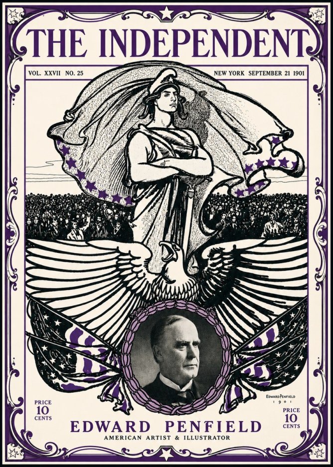 Edward Penfield The Independent No3 - Plakát