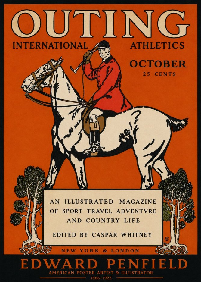Edward Penfield Outing No2 - Plakát