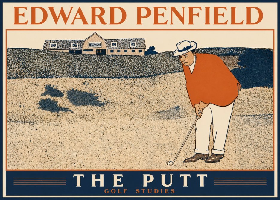 Edward Penfield The Putt No3 - Plakát