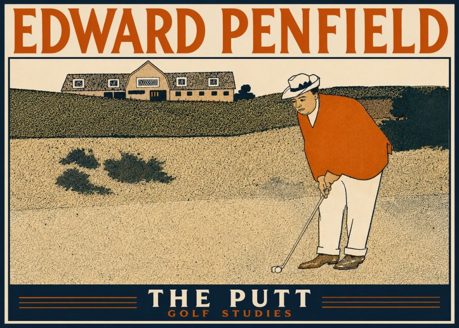 Edward Penfield The Putt No5 - Plakát