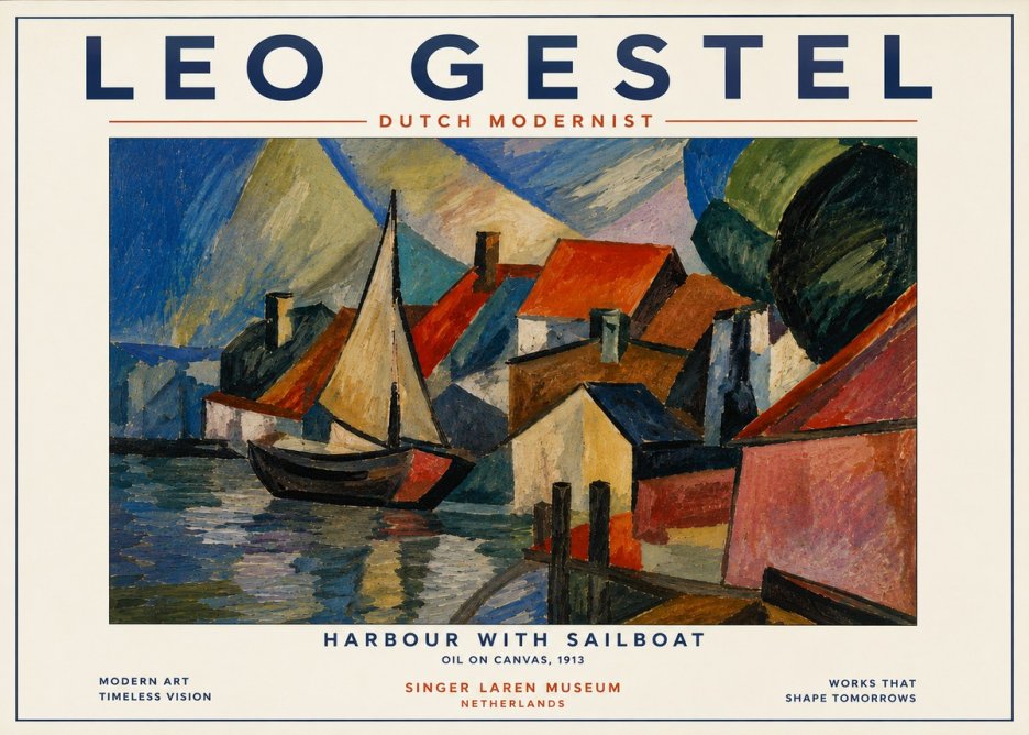 Leo Gestel The Quiet Moment No5 - Plakát