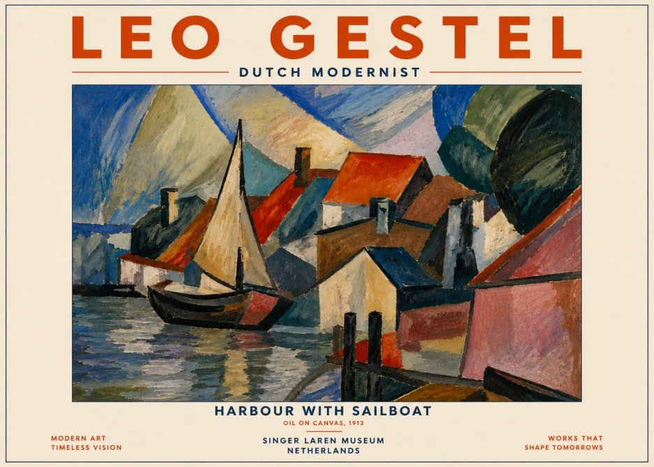 Leo Gestel The Quiet Moment No6 - Plakát
