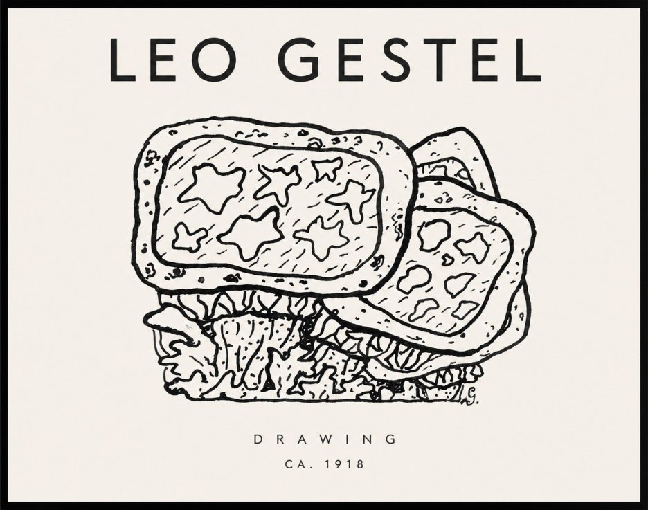 Leo Gestel Drawing Ca. 1918 No1 - Plakát