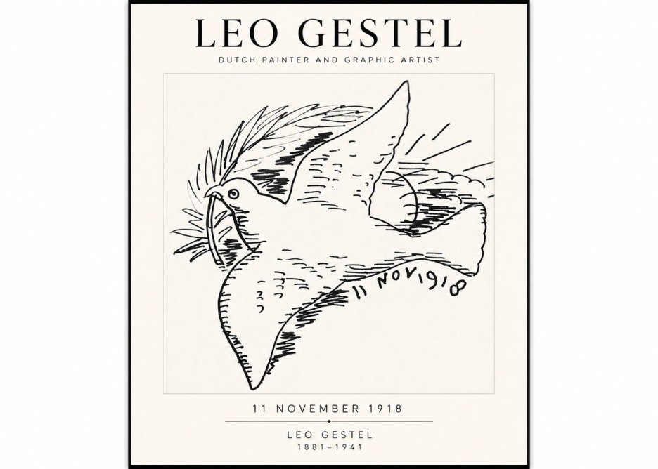 Leo Gestel 11 November 1918 No2 - Plakát