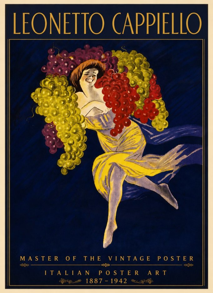 Leonetto Cappiello Master of the Vintage Poster No5 - Plakát