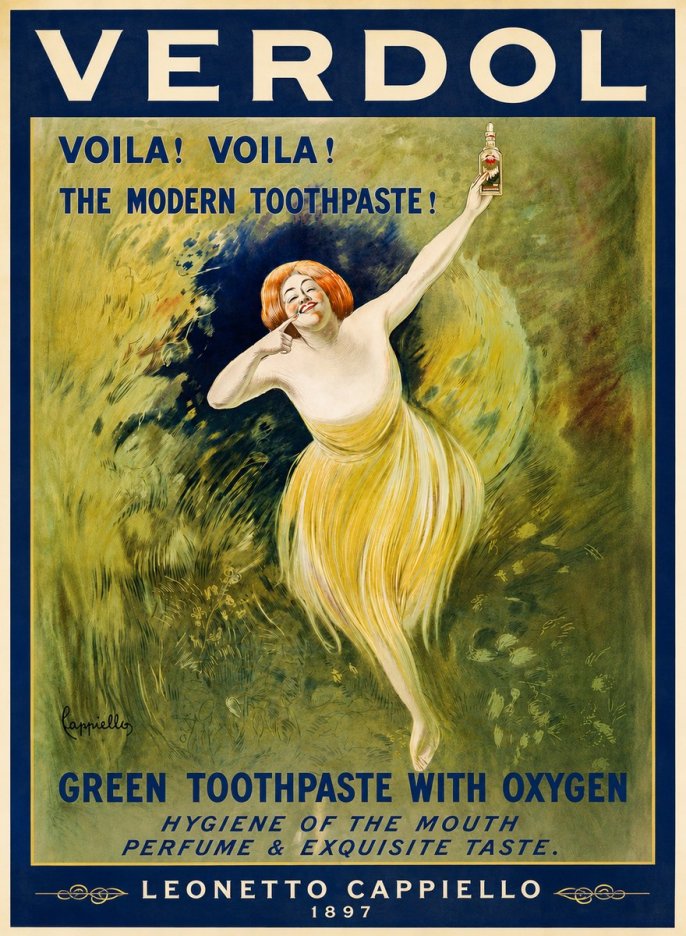 Leonetto Cappiello Verdol No4 - Plakát