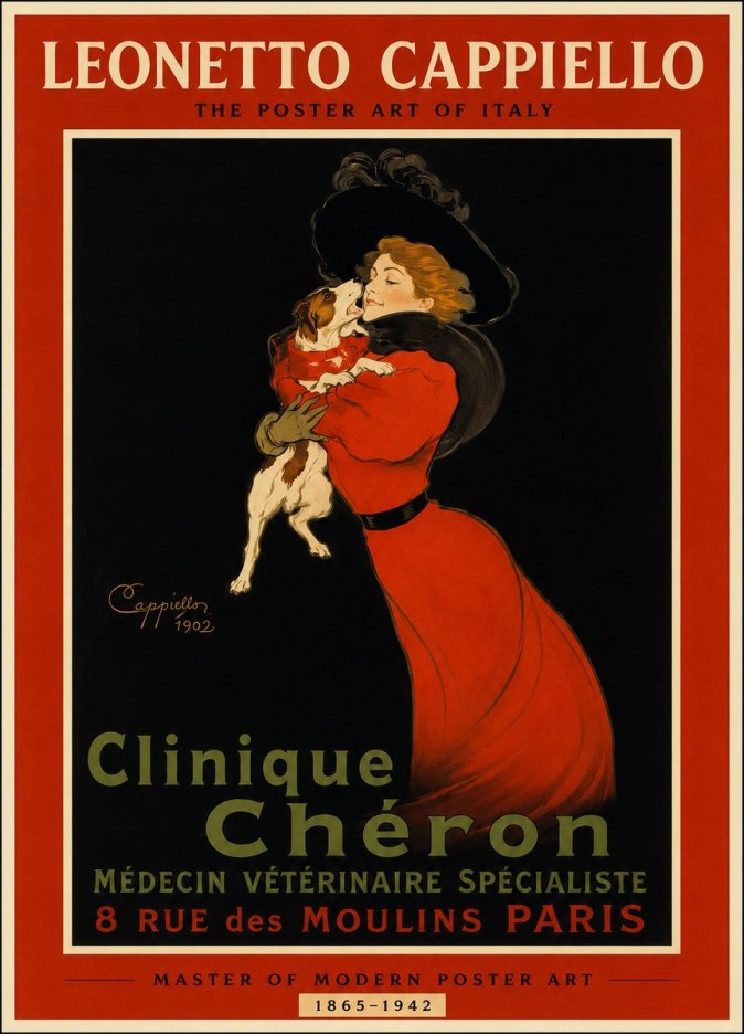Leonetto Cappiello Clinique Chéron No2 - Plakát