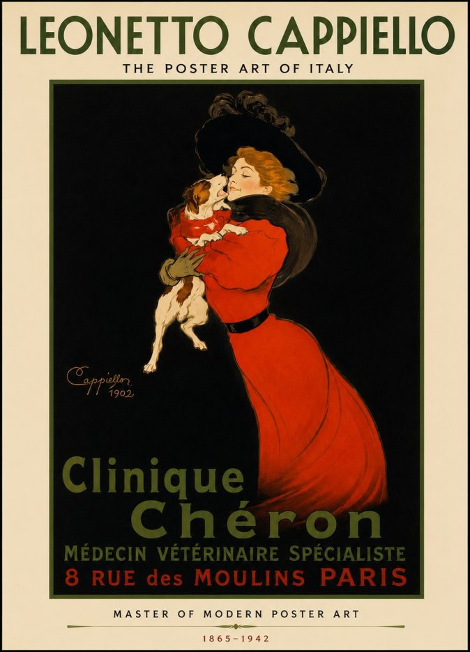 Leonetto Cappiello Clinique Chéron No3 - Plakát