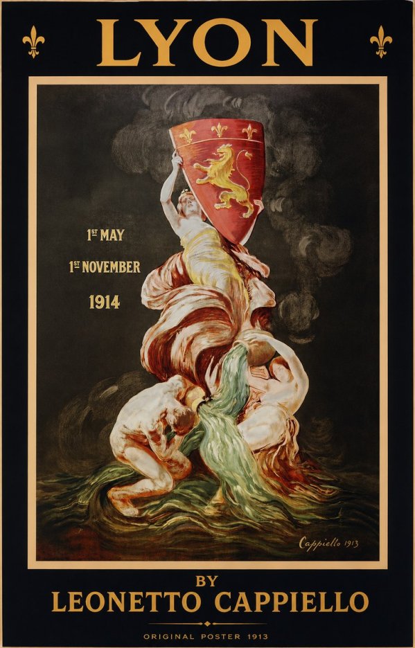 Leonetto Cappiello Lyon No1 - Plakát