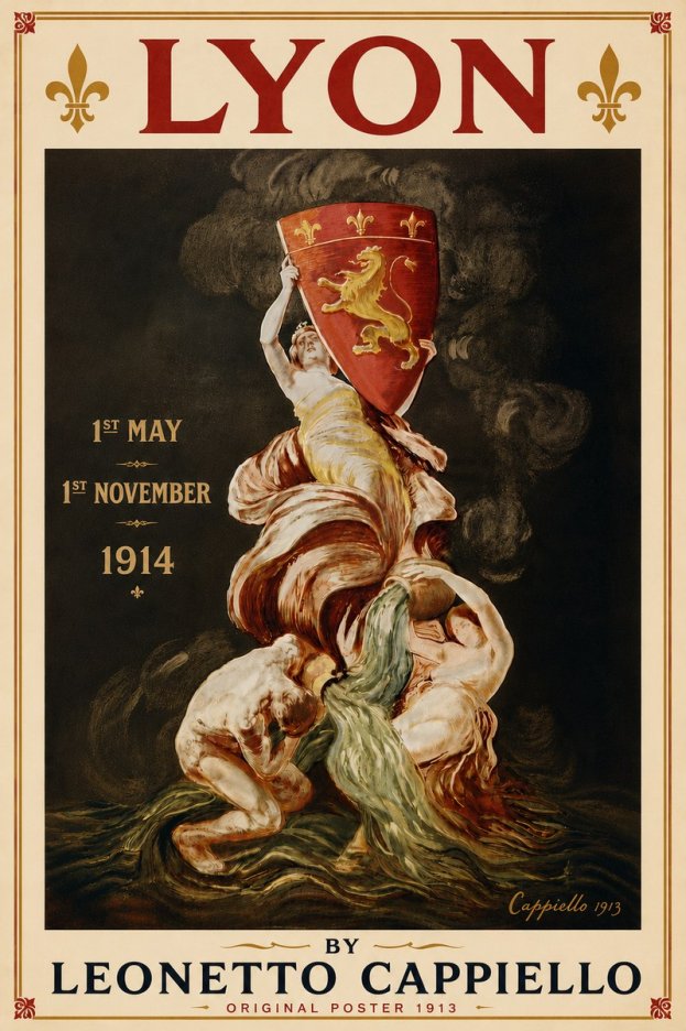 Leonetto Cappiello Lyon No6 - Plakát
