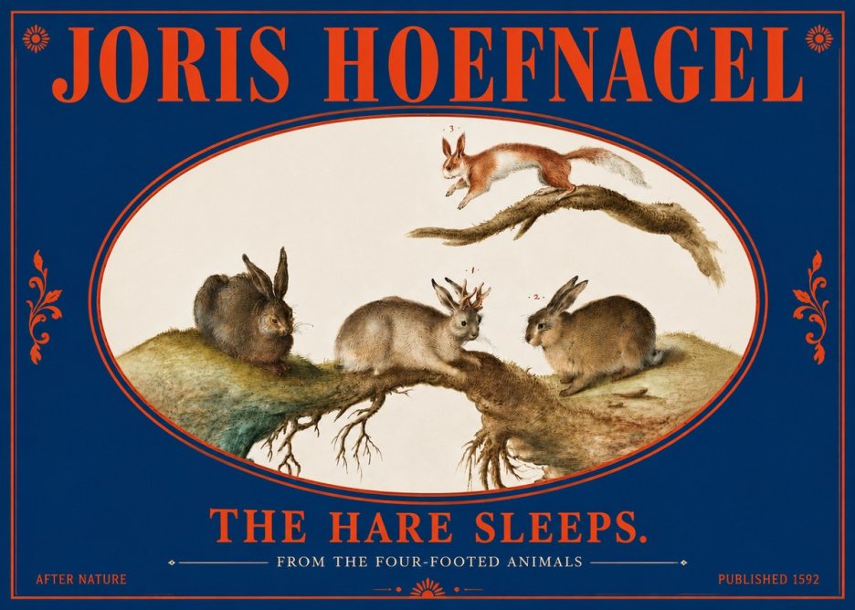 Joris Hoefnagel Lepvs Dormit No5 - Plakát
