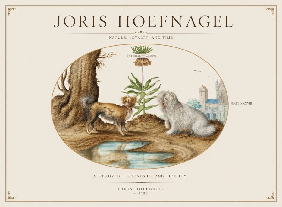 Joris Hoefnagel A Study of Friendship and Fidelity No1 - Plakát
