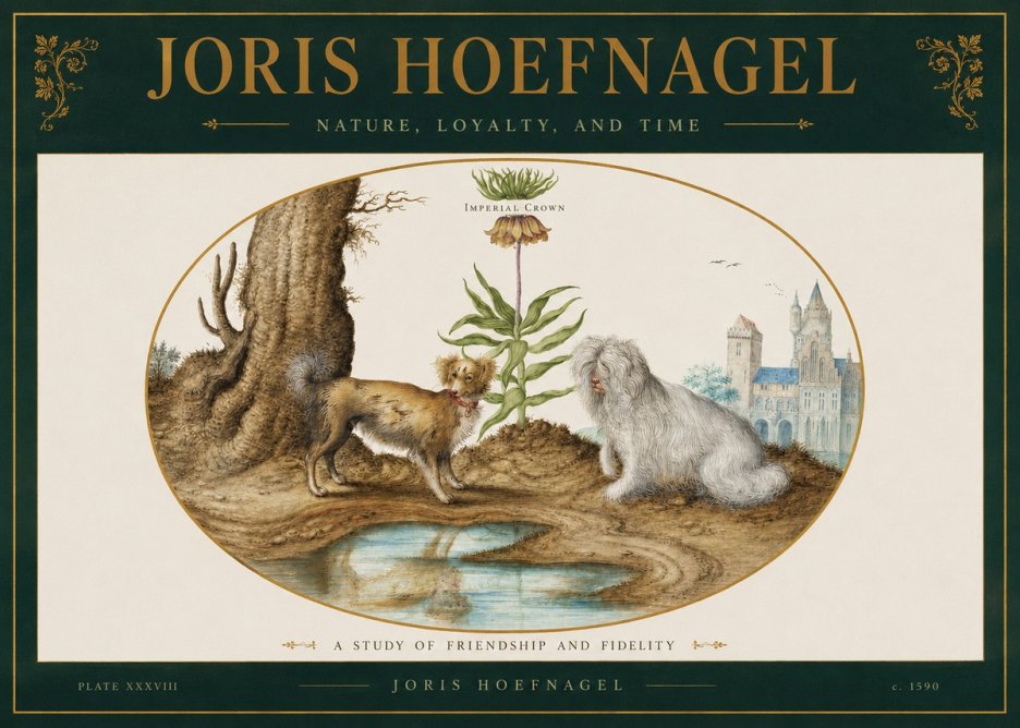 Joris Hoefnagel A Study of Friendship and Fidelity No2 - Plakát