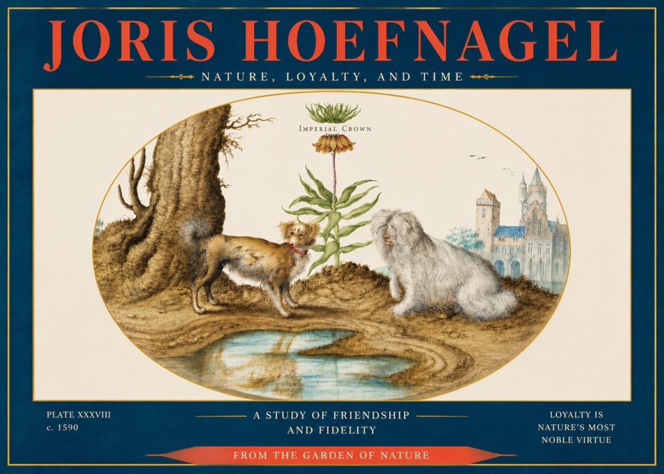 Joris Hoefnagel A Study of Friendship and Fidelity No4 - Plakát