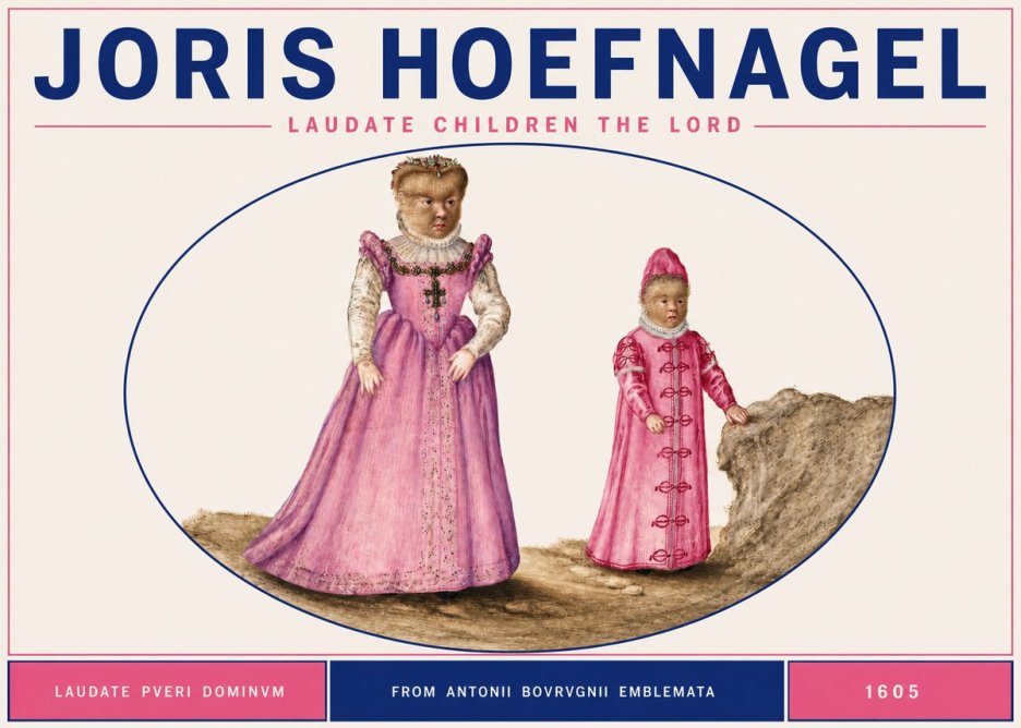 Joris Hoefnagel Laudate Pueri Dominum No6 - Plakát