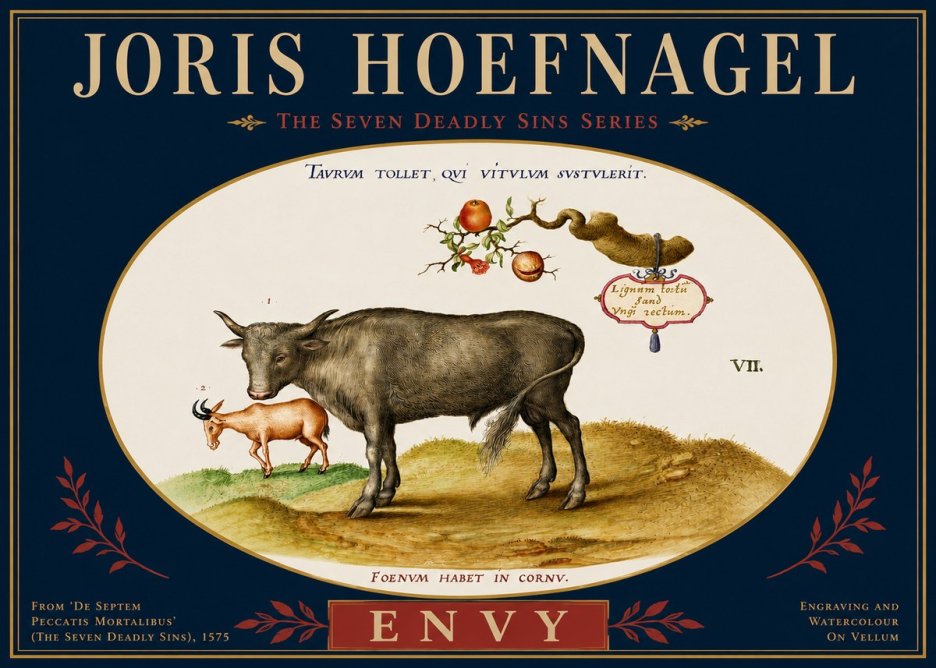 Joris Hoefnagel Envy No4 - Plakát