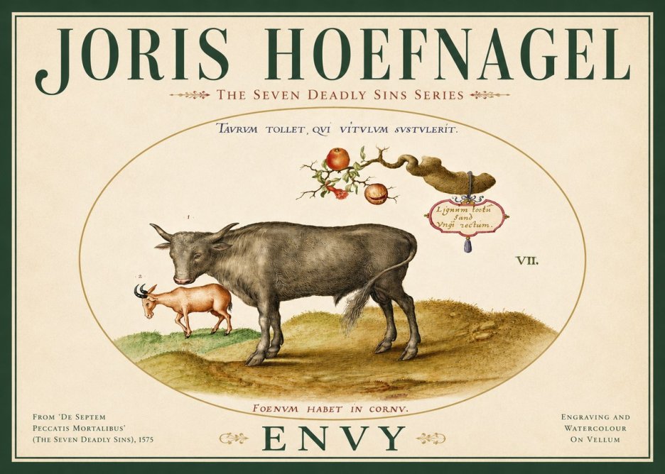 Joris Hoefnagel Envy No5 - Plakát
