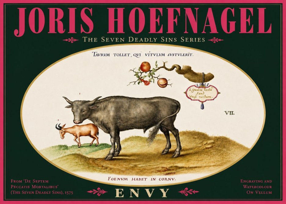 Joris Hoefnagel Envy No6 - Plakát