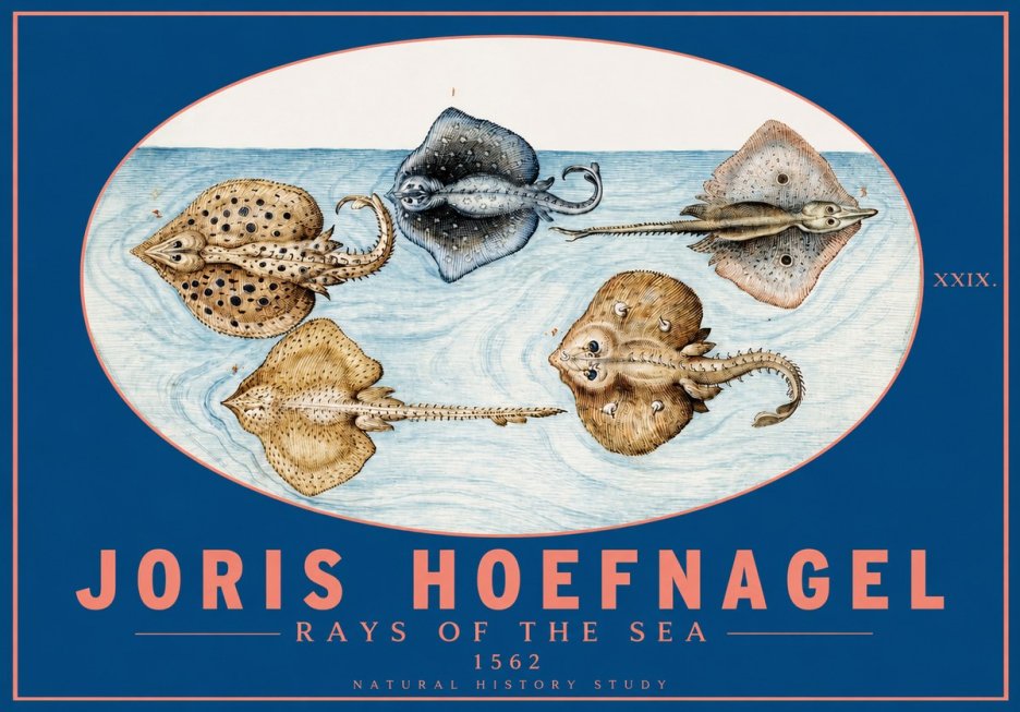 Joris Hoefnagel Rays of the Sea No2 - Plakát