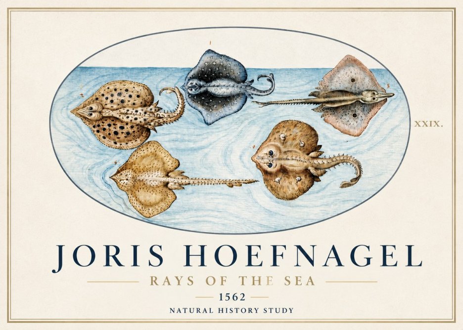 Joris Hoefnagel Rays of the Sea No3 - Plakát