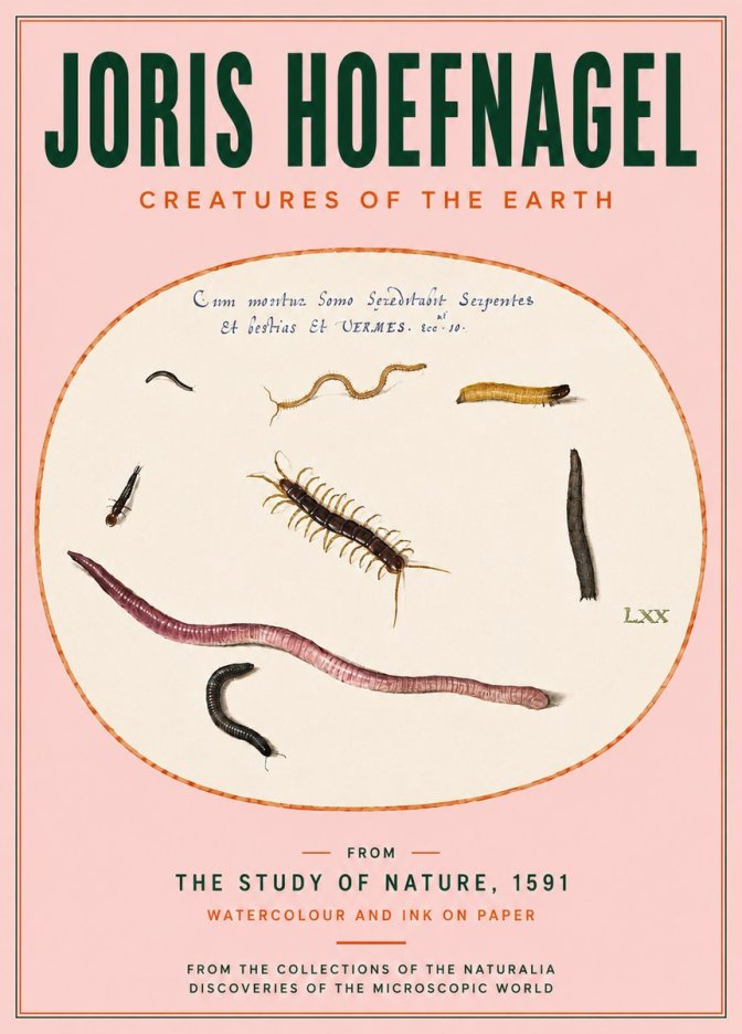 Joris Hoefnagel Creatures of the Earth II No4 - Plakát